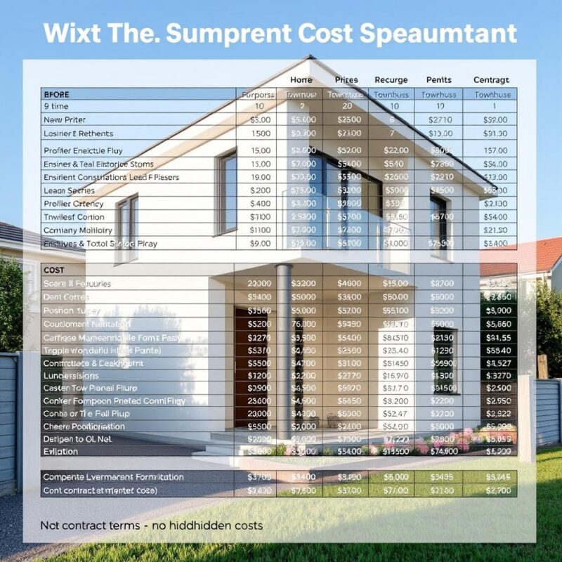 Cam kết minh bạch chi phí xây dựng nhà phố