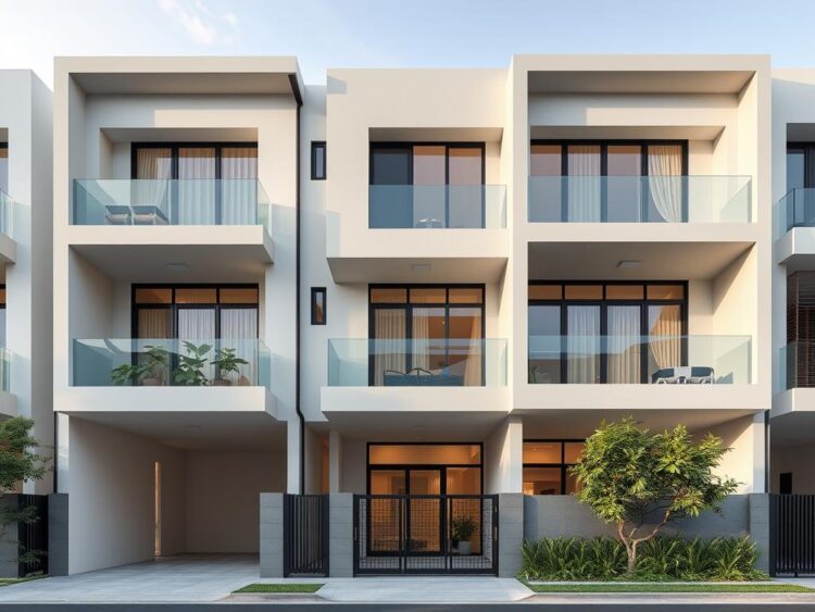 Dự án nhà phố quận 4 220m2 phong cách hiện đại