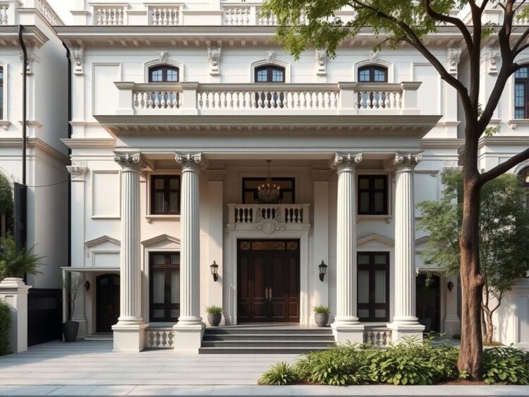 Dự án nhà phố tân cổ điển 150m2 tại Hiệp Bình Phước