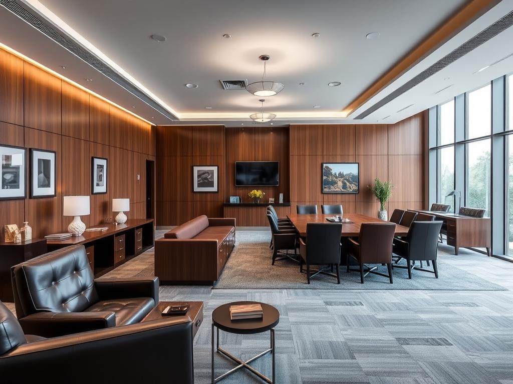 Dự án thi công nội thất văn phòng công ty luật