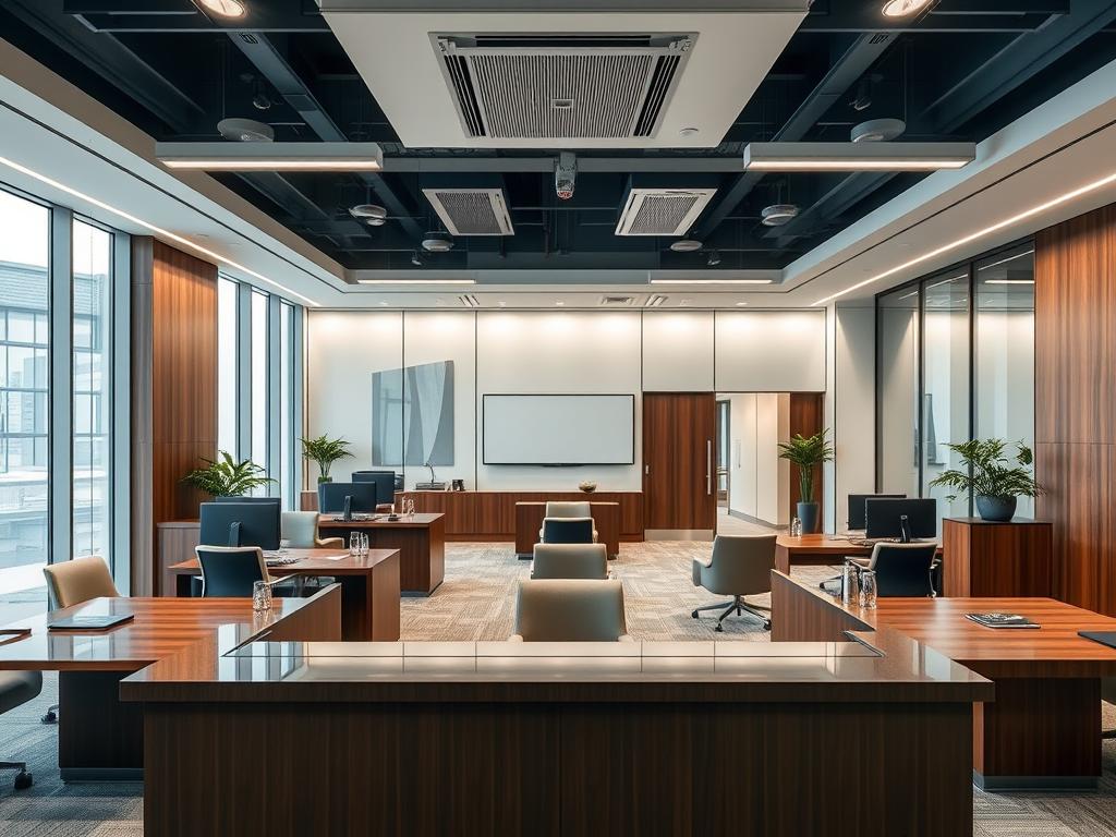 Dự án thi công nội thất văn phòng công ty tài chính