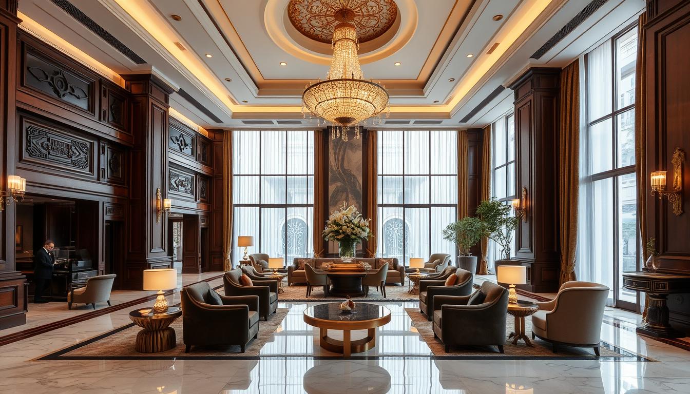 Hệ thống thiết kế nội thất tinh tế của Hotel Des Arts Saigon