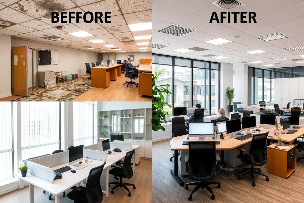 Lợi ích của dịch vụ sửa chữa cải tạo văn phòng trọn gói