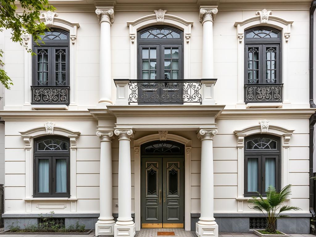 Mặt tiền nhà phố tân cổ điển 150m2 tại Thủ Đức