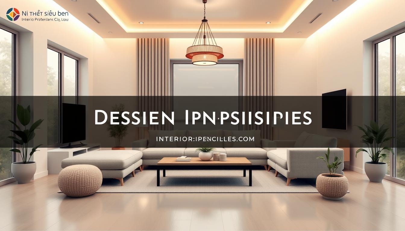 Nguyên tắc thiết kế nội thất