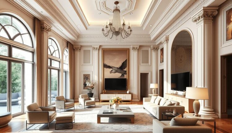 Phong cách cổ điển hiện đại cho nhà phố biệt thự quận 10 330m2