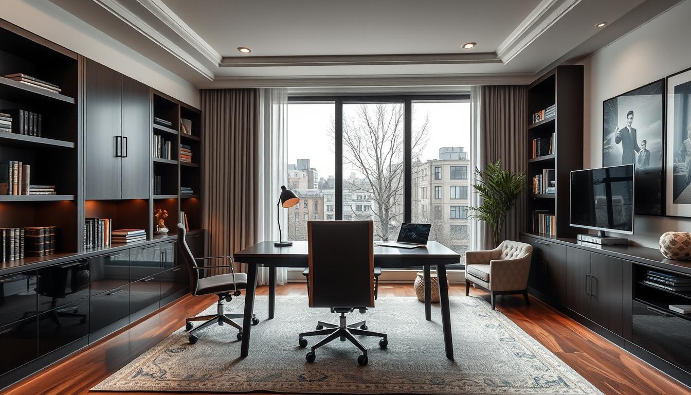 Phòng làm việc nhà phố 300m2 phong cách hiện đại luxury