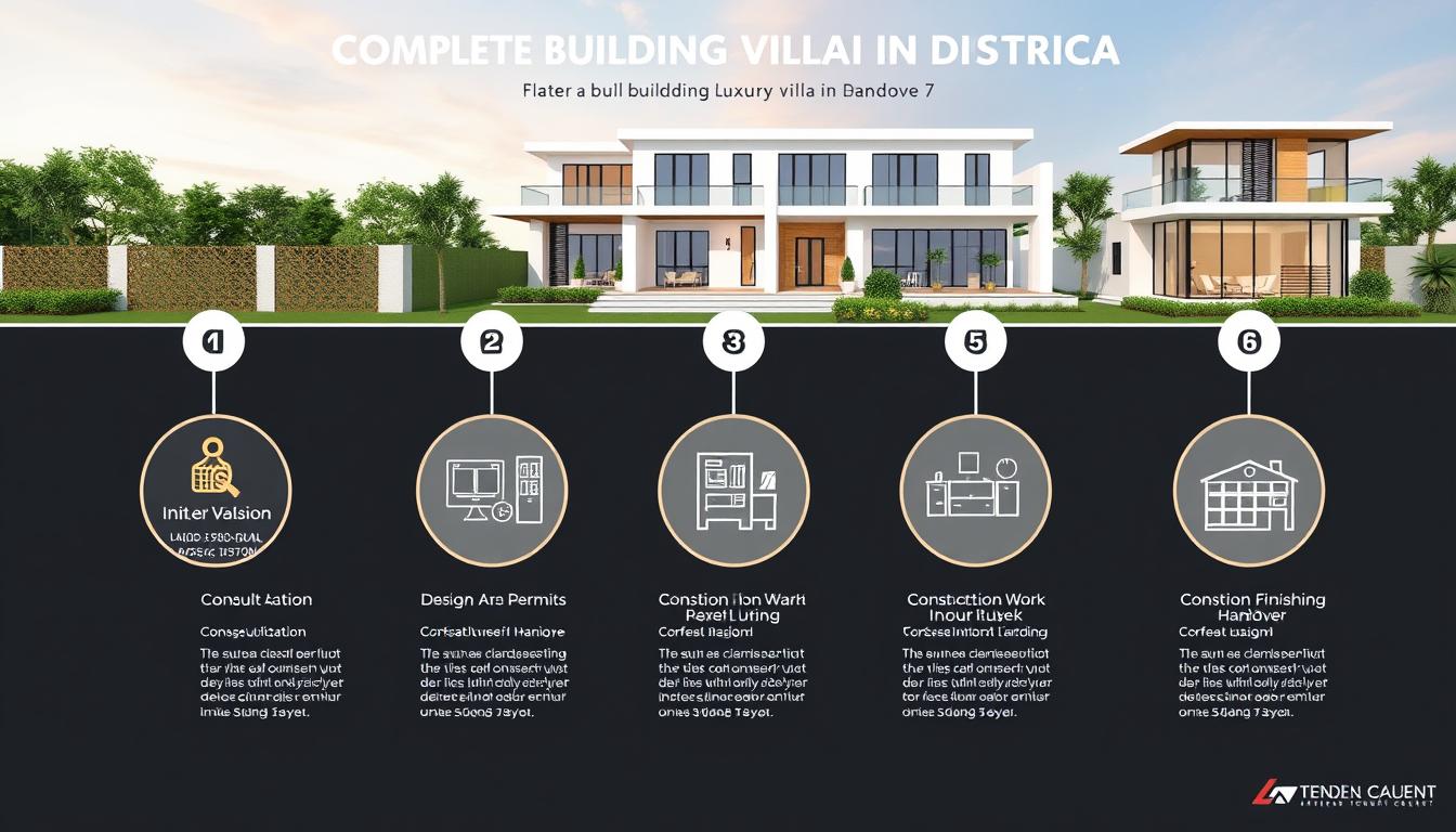 Quy trình xây dựng biệt thự trọn gói từ thiết kế đến hoàn thiện tại Quận 7