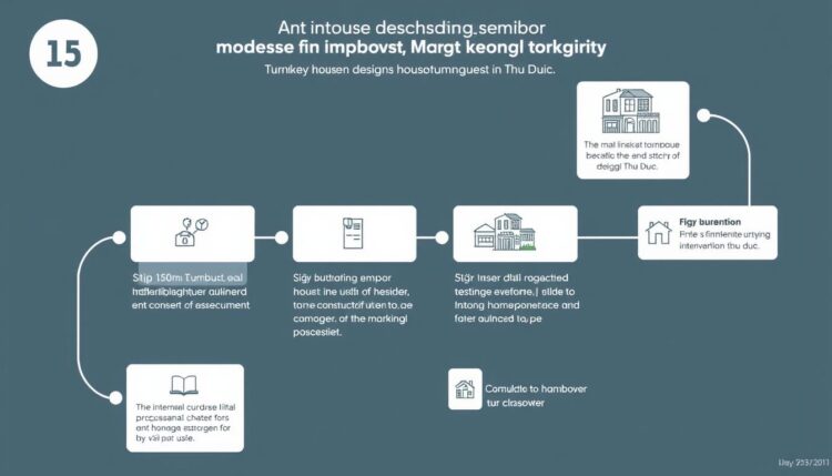 Quy trình xây dựng trọn gói nhà phố tân cổ điển tại Thủ Đức