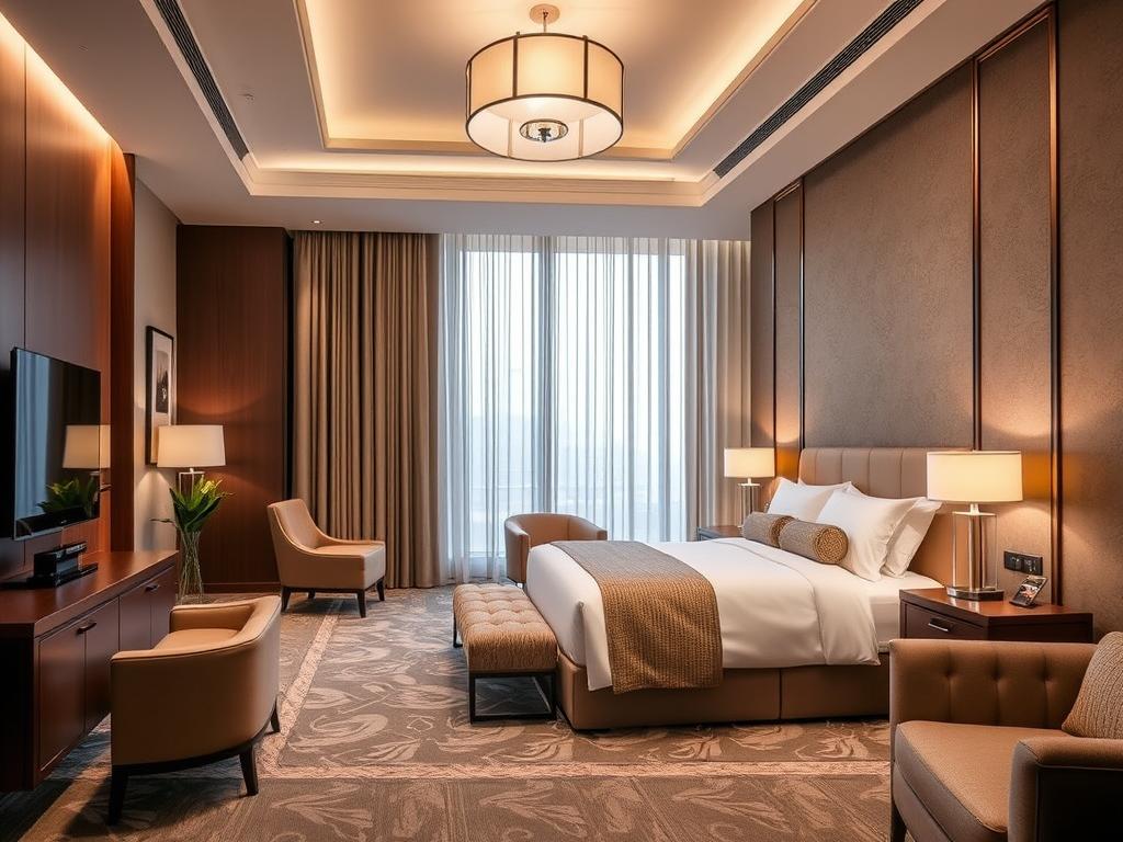 Thi công nội thất khách sạn 4 sao sang trọng đẳng cấp