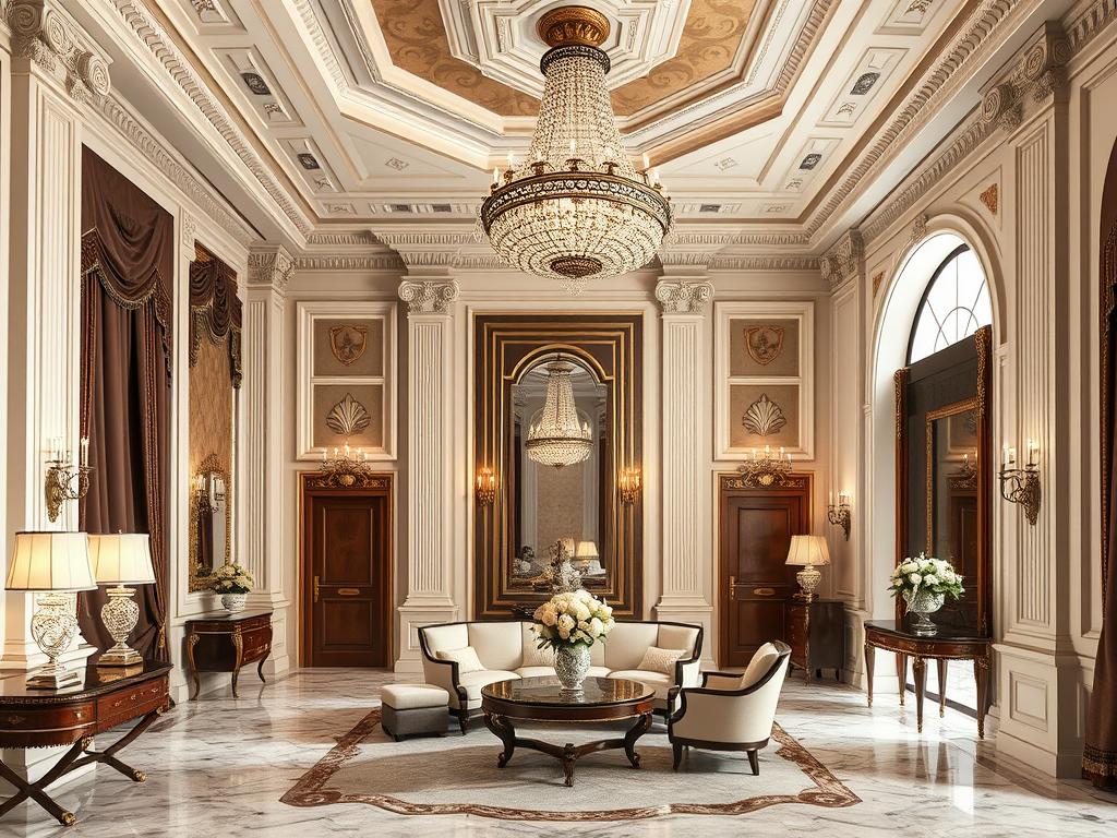 Thi công nội thất khách sạn cải tạo phong cách tân cổ điển sang trọng