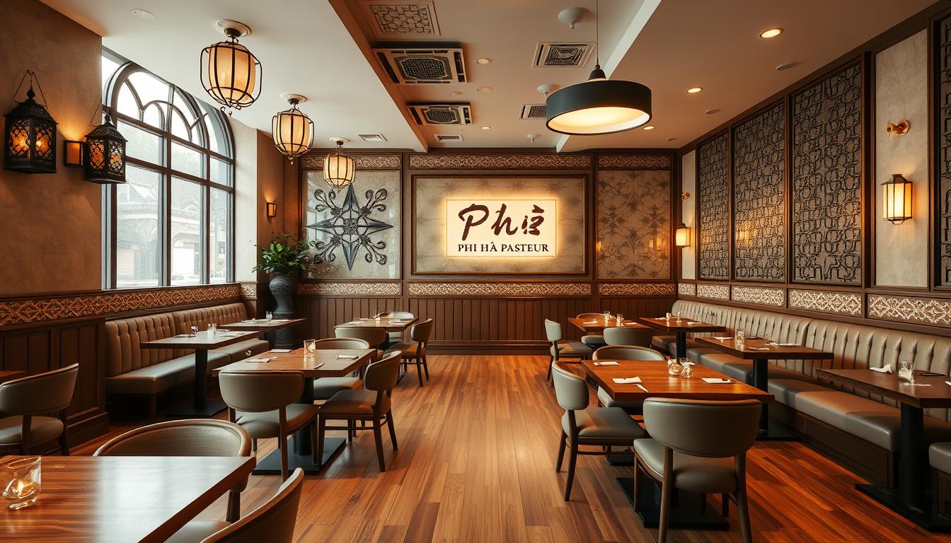 Thiết Kế Nội Thất Nhà Hàng Phở Hòa Pasteur