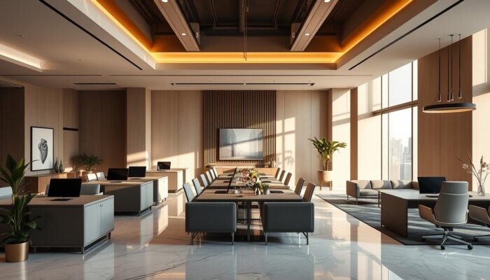 Thiết Kế Nội Thất Văn Phòng Lim Tower 3