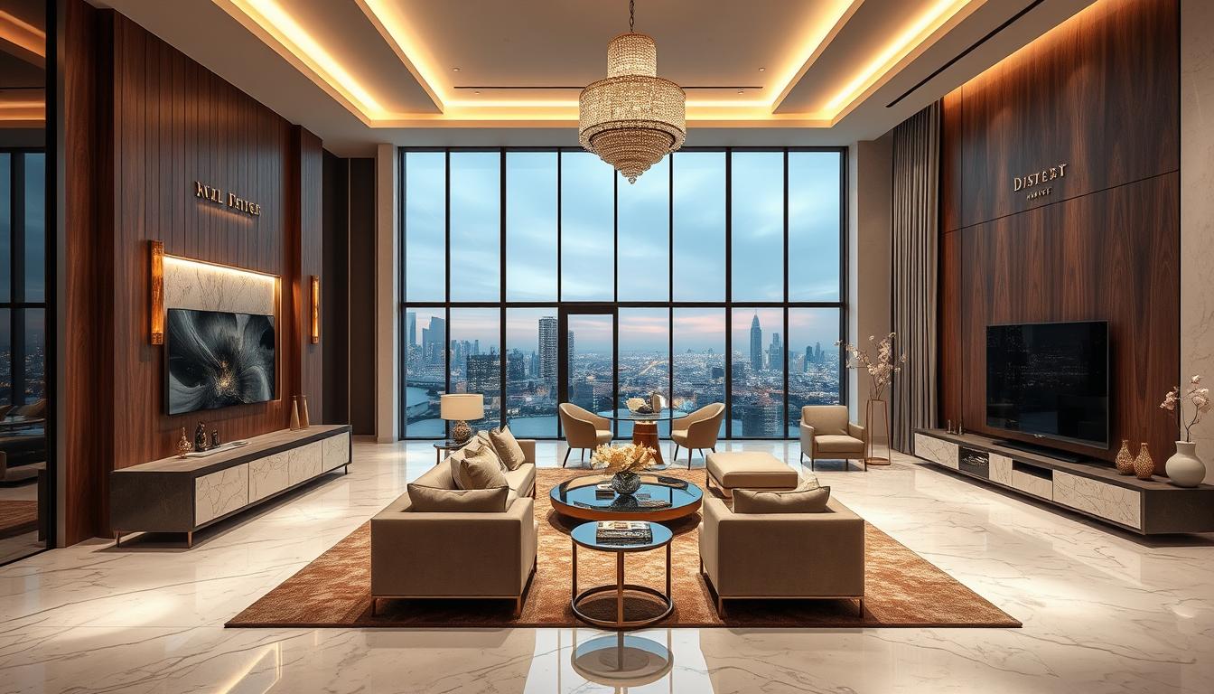 Thiết kế nội thất biệt thự phong cách luxury hiện đại tại Quận 7