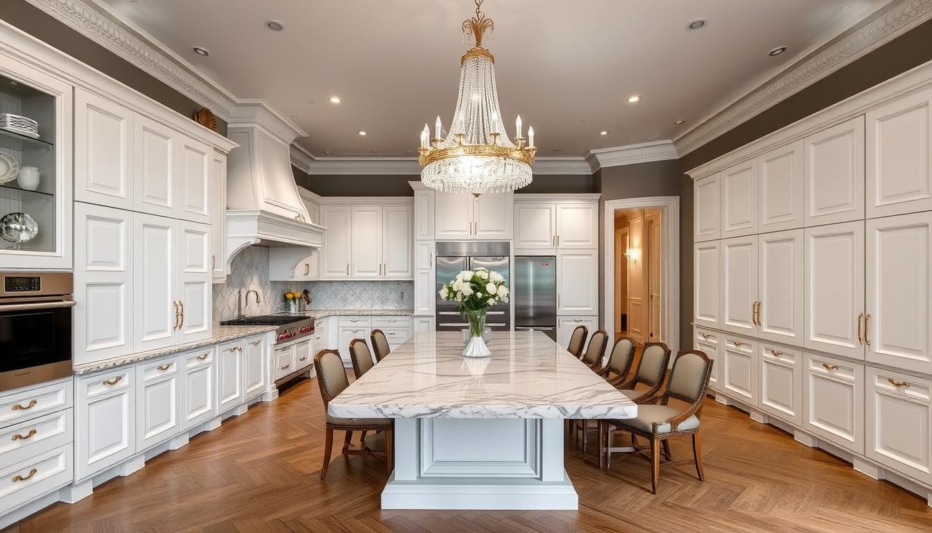 Thiết kế nội thất phòng bếp và phòng ăn nhà phố 230m2