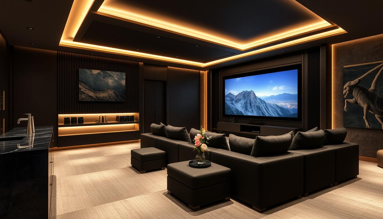 Thiết kế nội thất phòng giải trí nhà phố 300m2