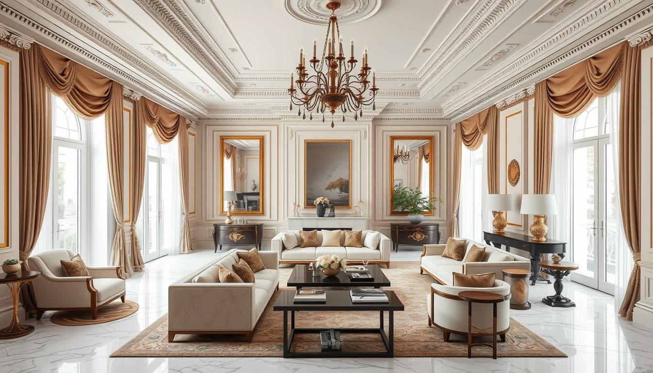 Thiết kế nội thất phòng khách nhà phố 230m2