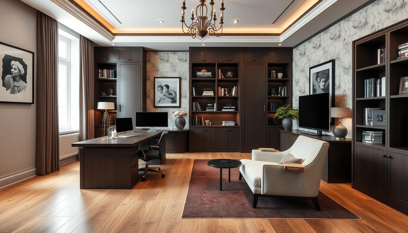 Thiết kế nội thất phòng làm việc nhà phố 300m2