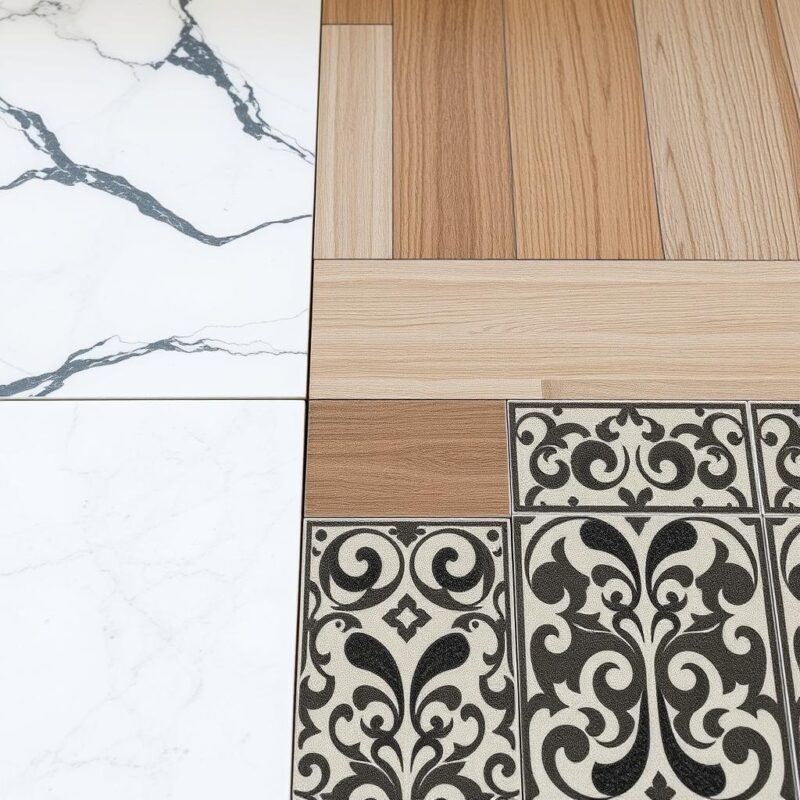 Vật liệu sàn cho nhà phố tân cổ điển