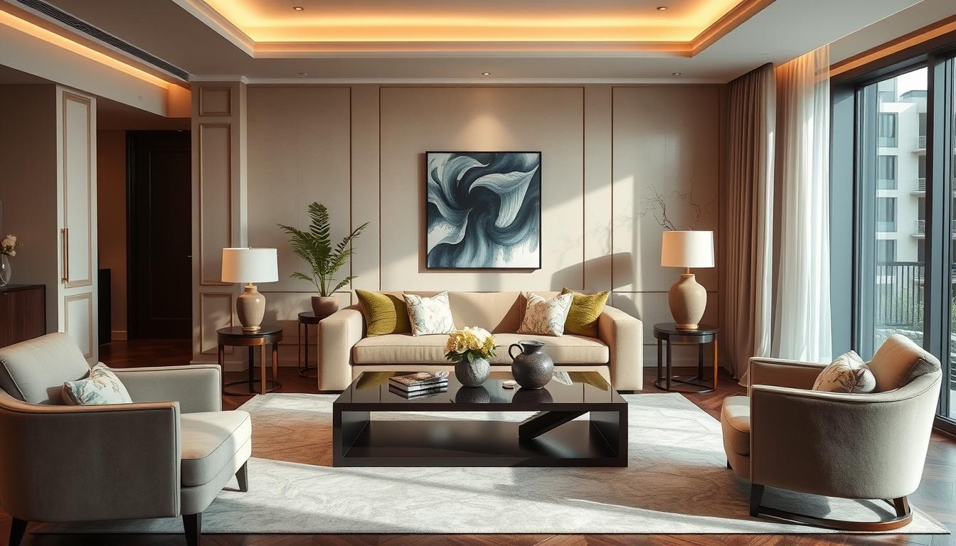 Vật liệu thiết kế nội thất tại Celadon City