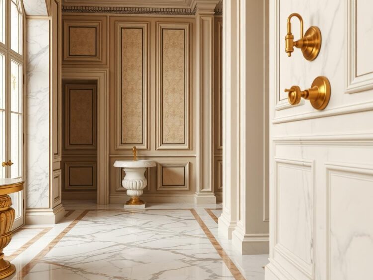 Vật liệu và màu sắc đặc trưng cho nhà phố biệt thự quận 10 330m2