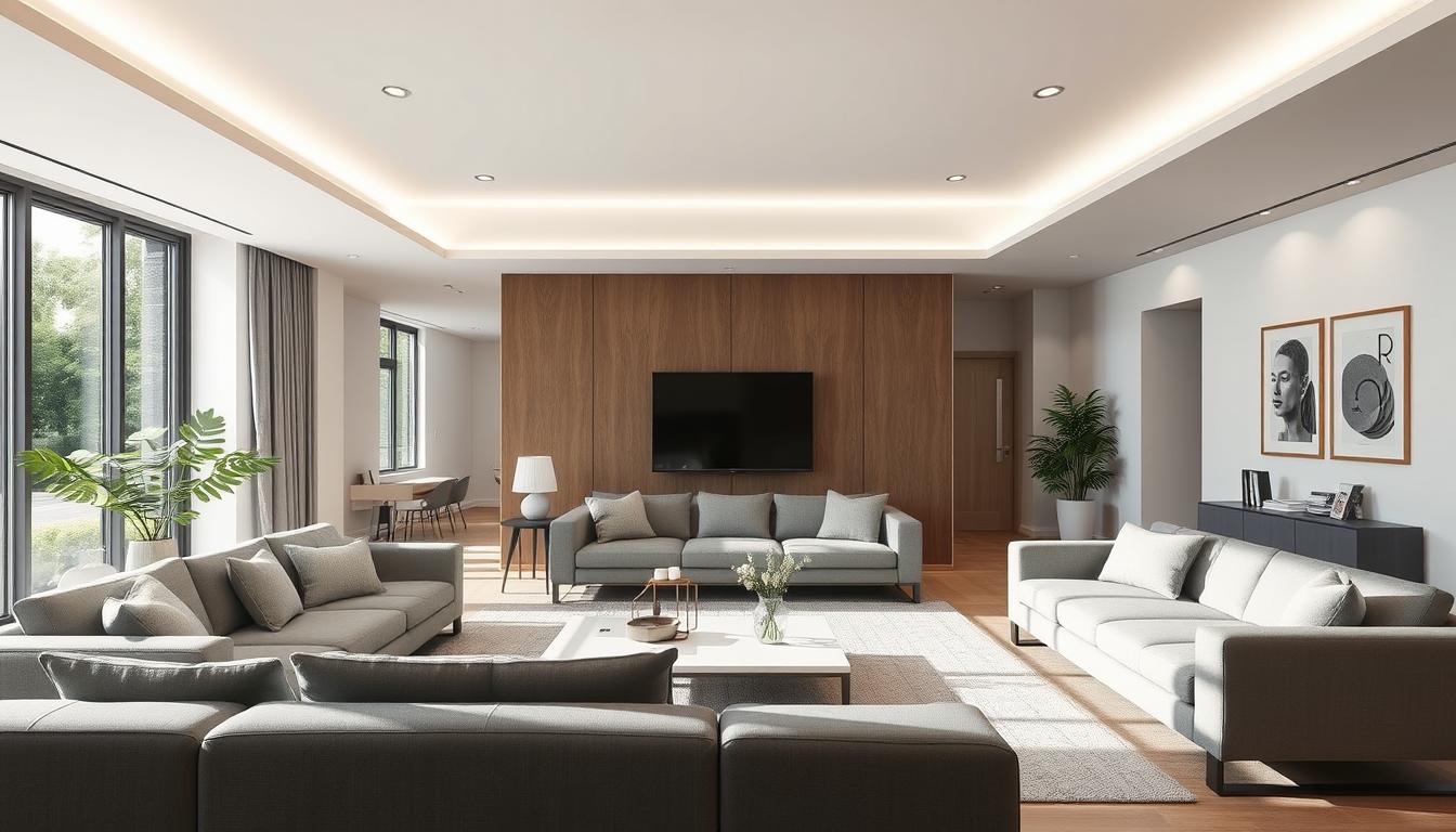 Ý tưởng thiết kế nội thất cho không gian mở và phong cách hiện đại