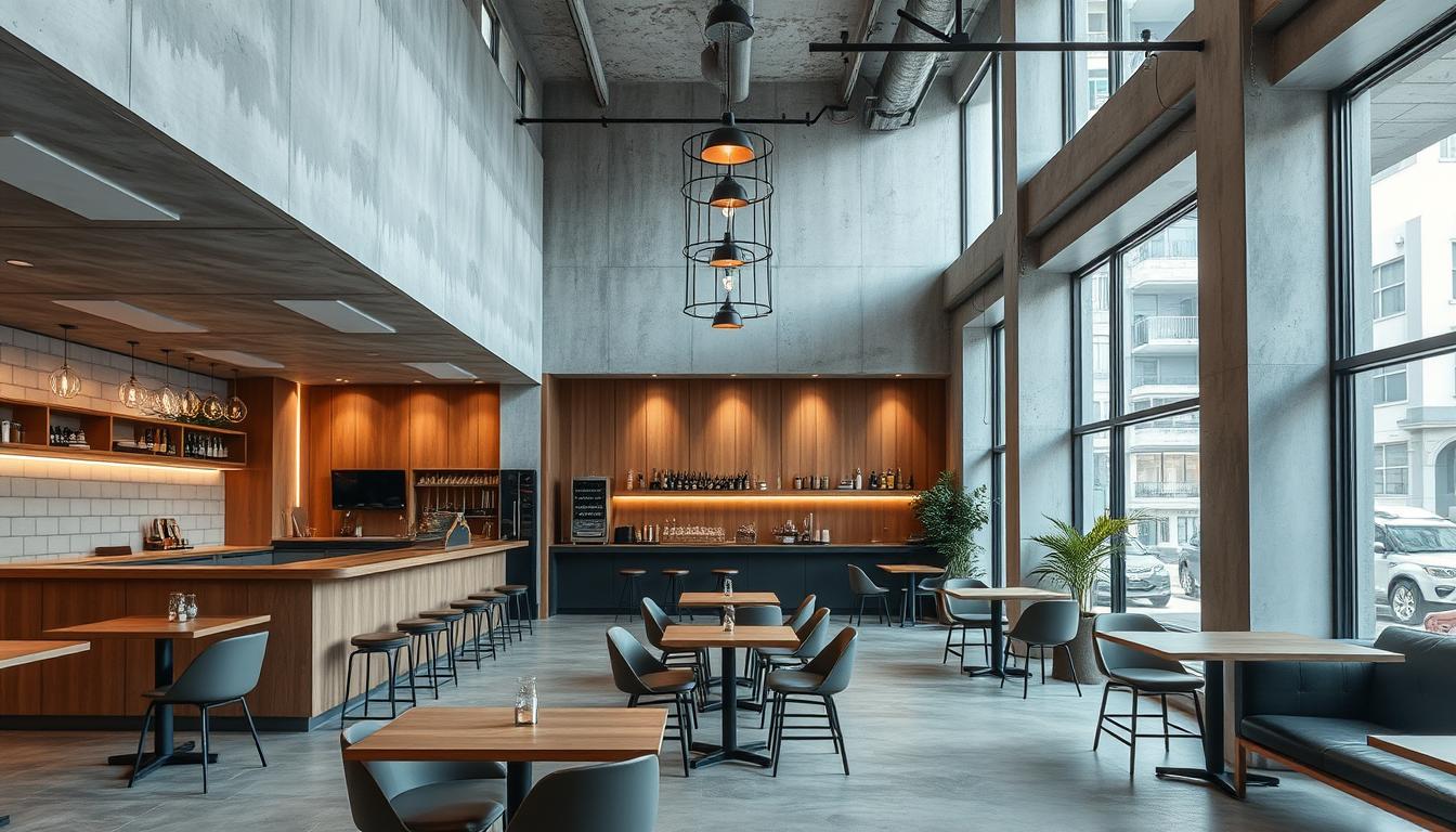 cấu trúc không gian quán