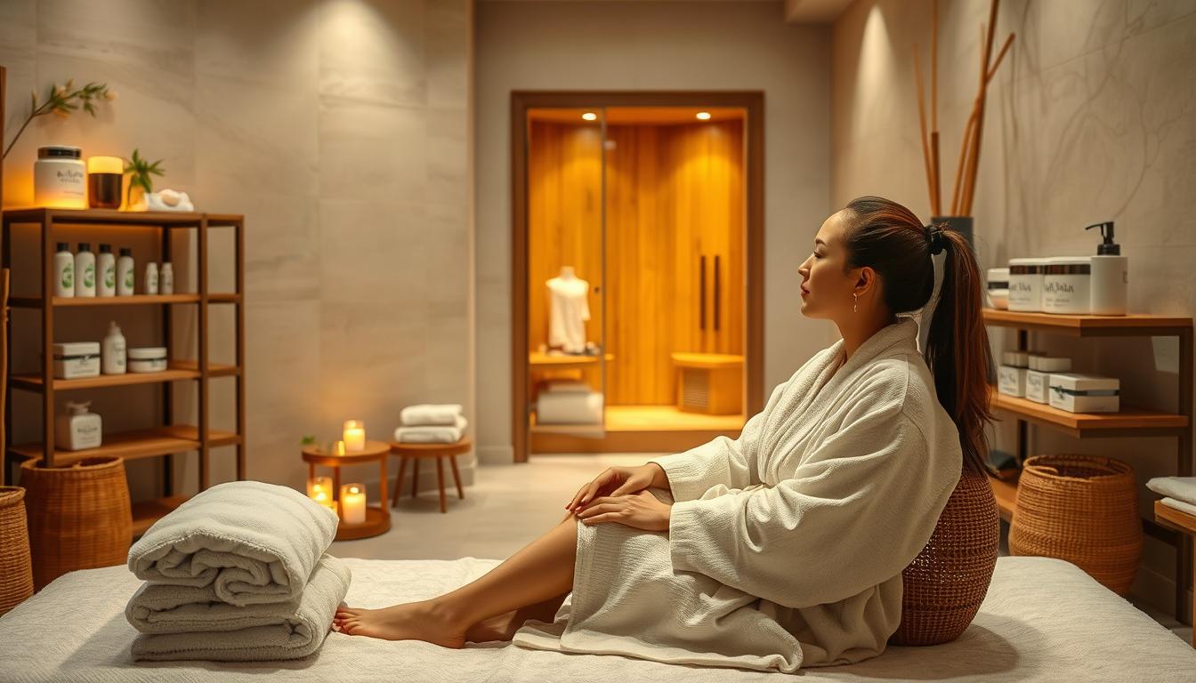 chuẩn bị đến spa