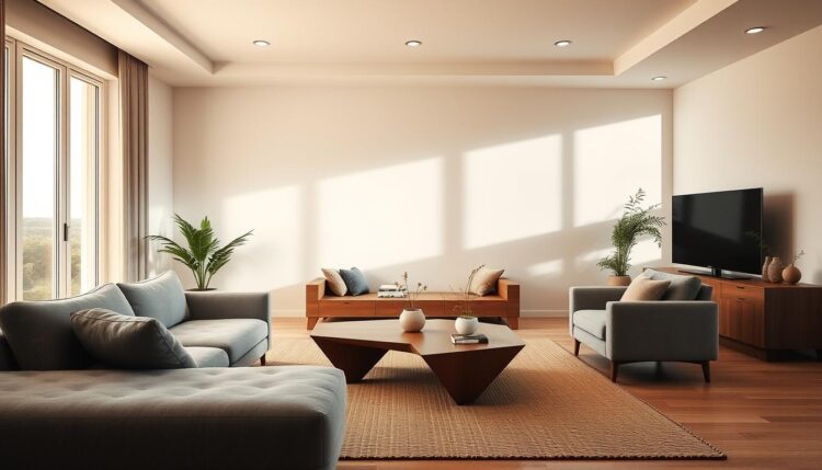 duy trì không gian tối giản