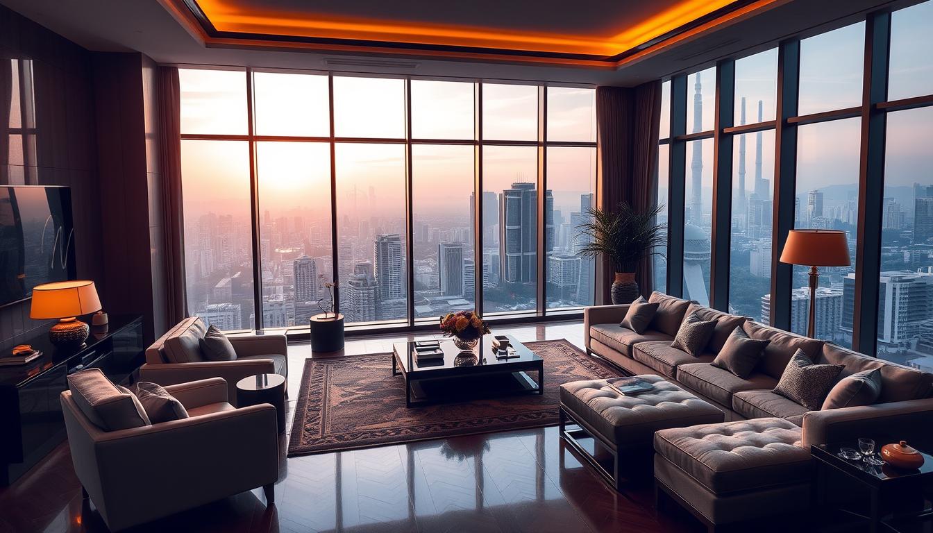 không gian sống sang trọng