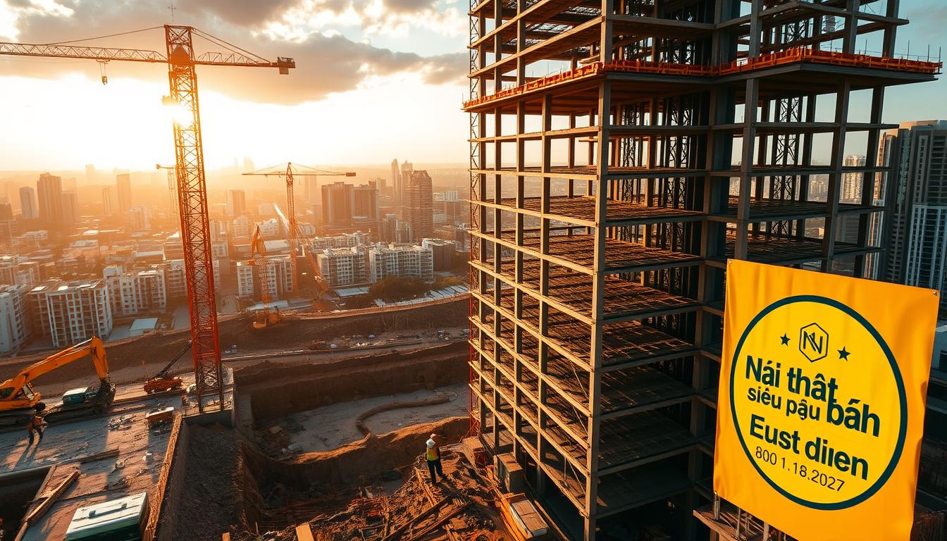 quá trình thi công Estella Heights