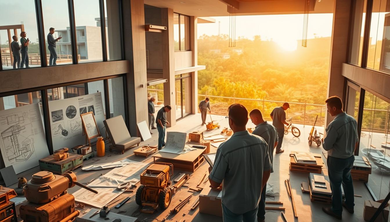 quá trình thiết kế thi công DŨNG NGA VILLA