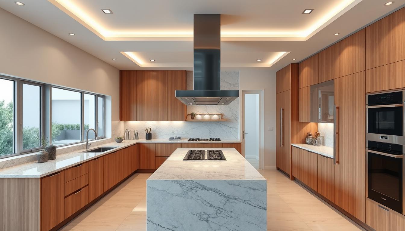 thiết kế bếp hiện đại