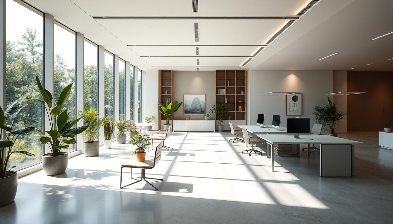 thiết kế không gian làm việc