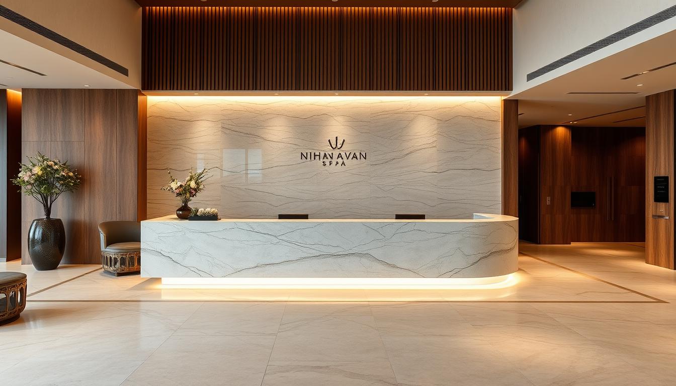 thiết kế lễ tân