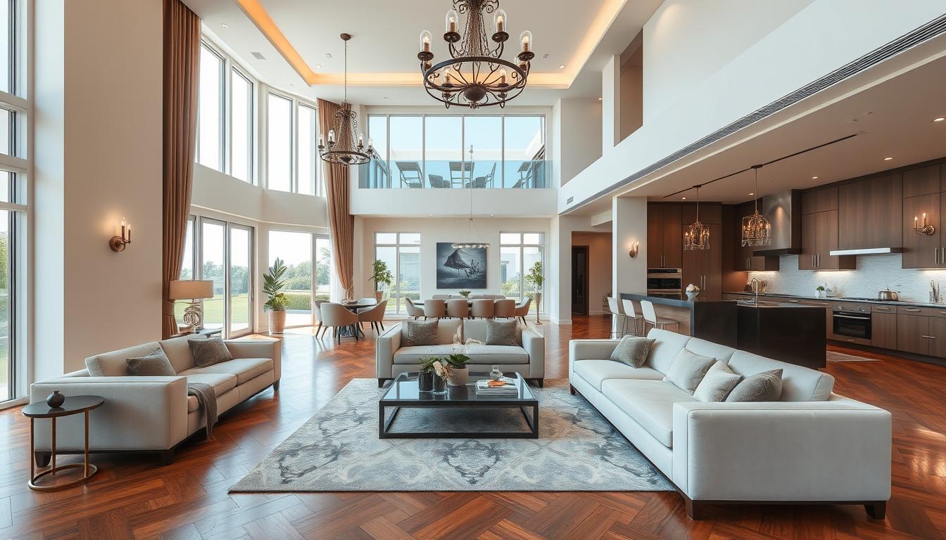 thiết kế nội thất biệt thự sang trọng