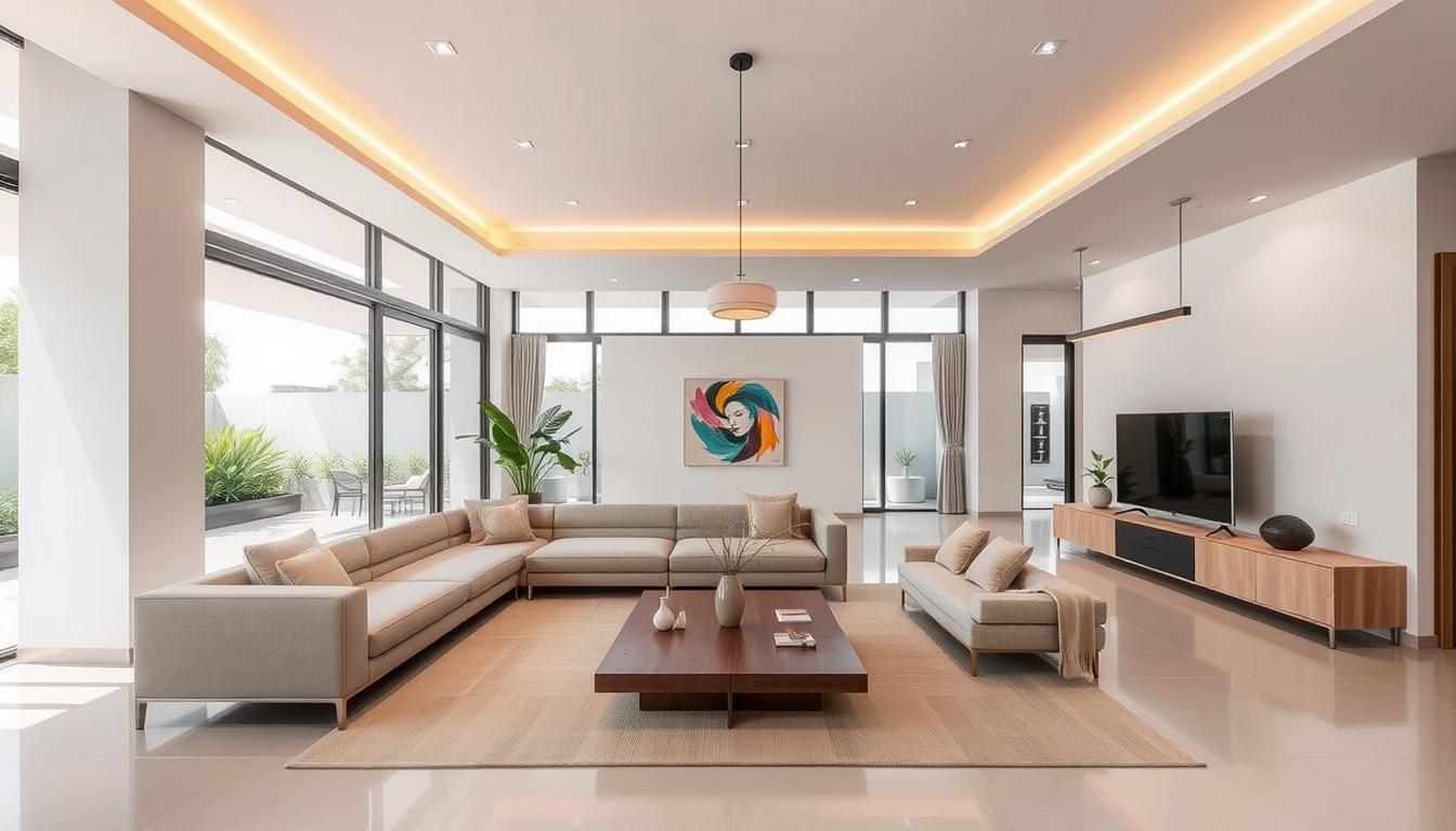thiết kế nội thất hiện đại tại NHẬT LỆ VILLA