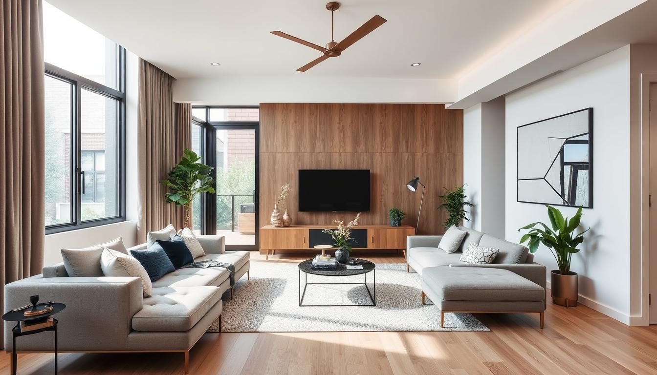 thiết kế nội thất phòng khách nhà phố