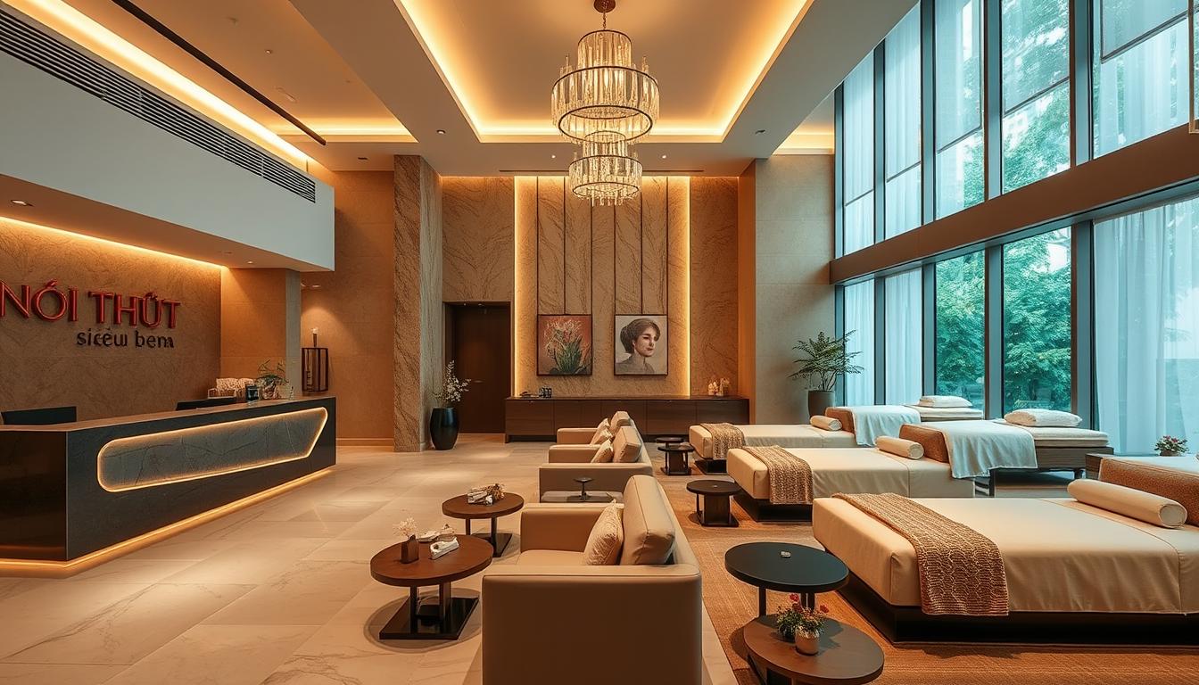thiết kế nội thất spa