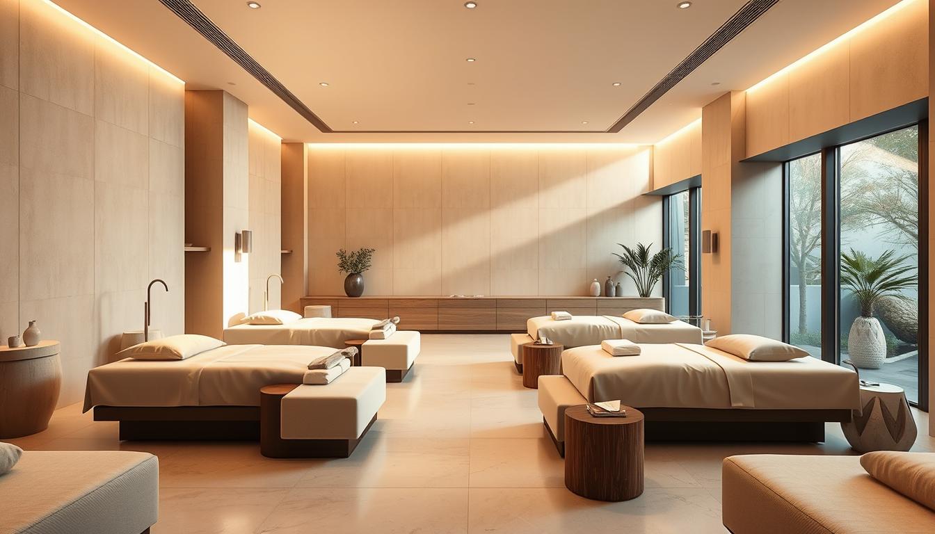 thiết kế nội thất spa