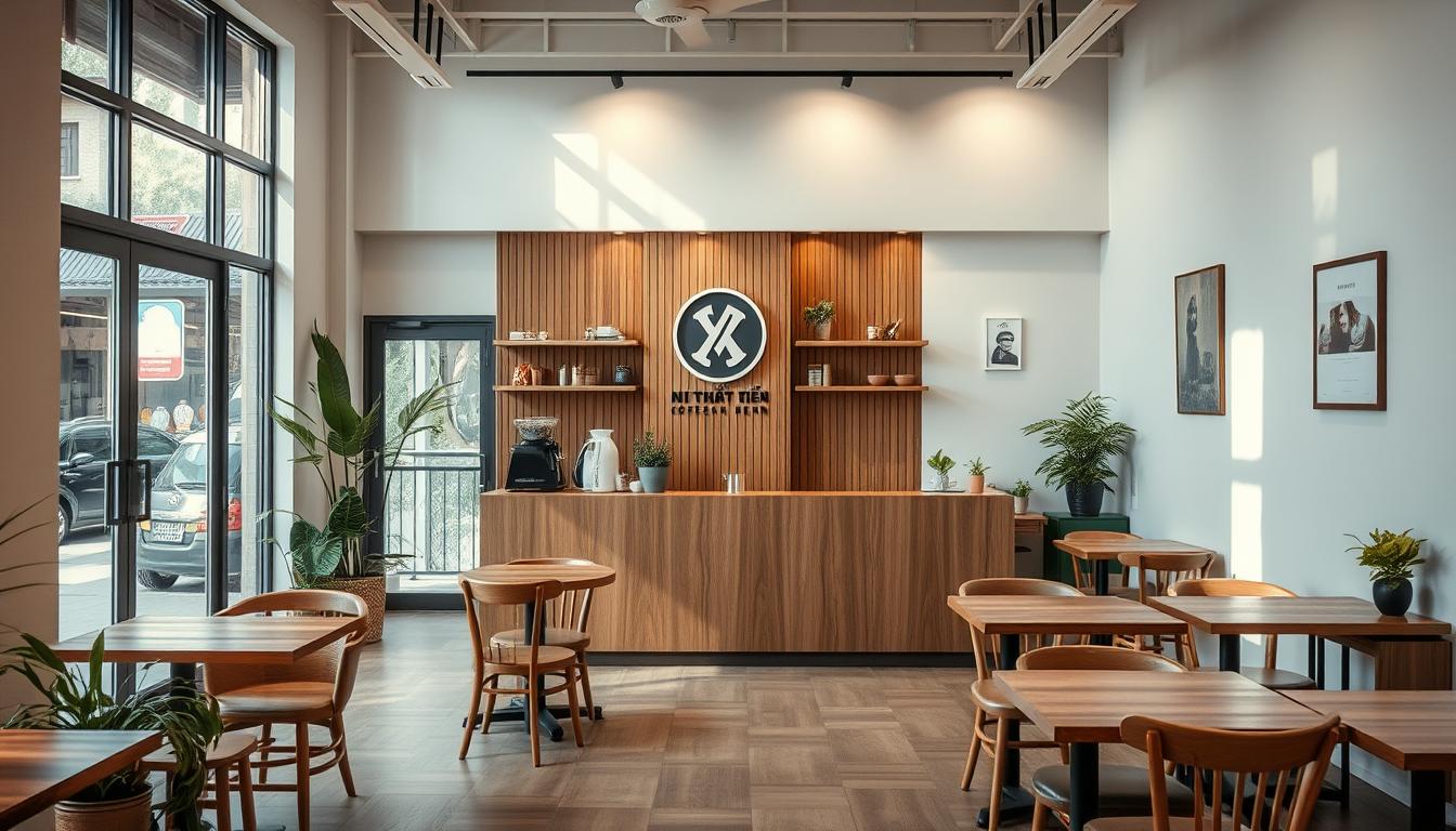 tổng quan quán coffee