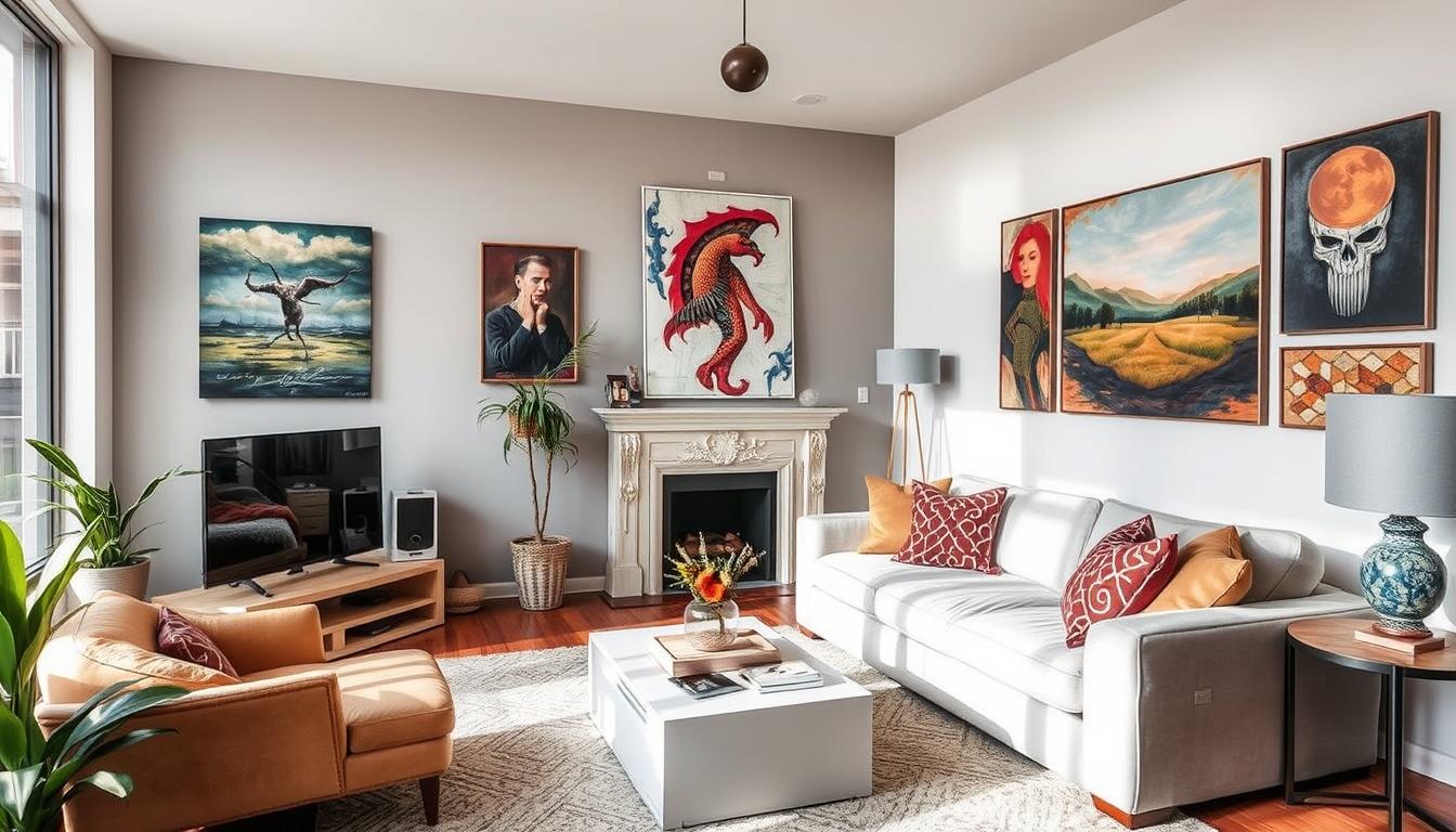 vật dụng trang trí nội thất nhà phố