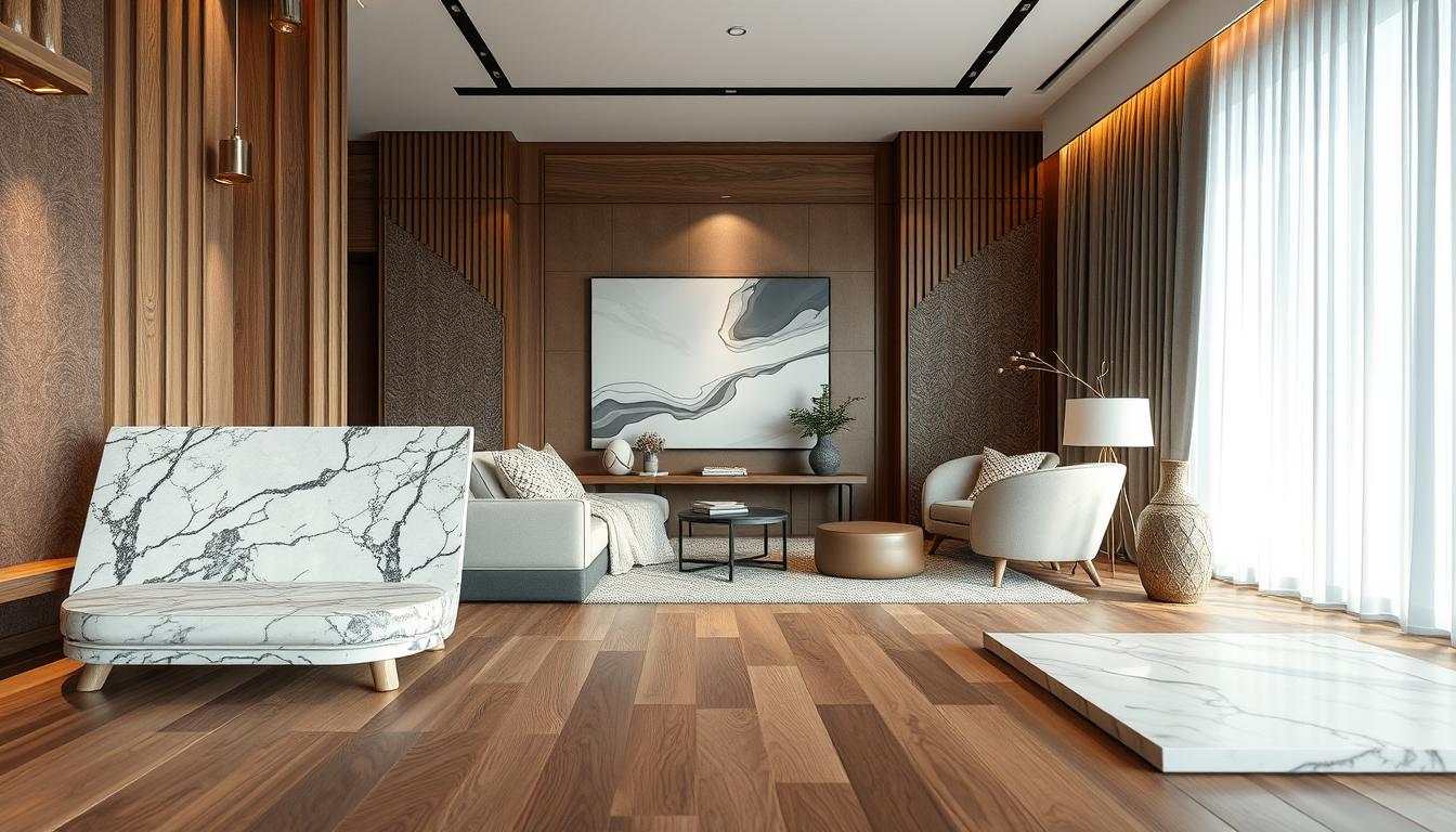 vật liệu thiết kế nội thất