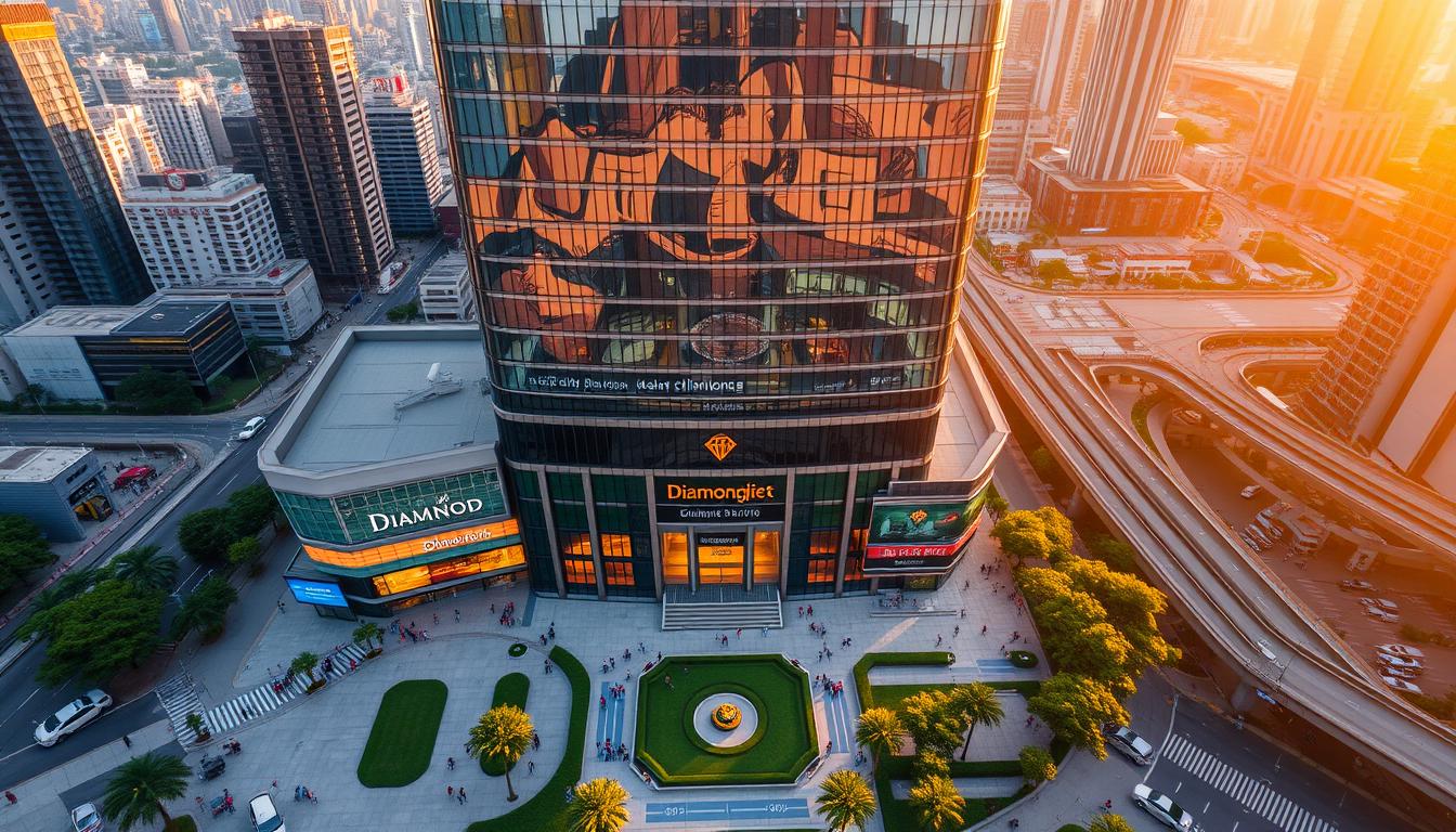 vị trí Diamond Plaza