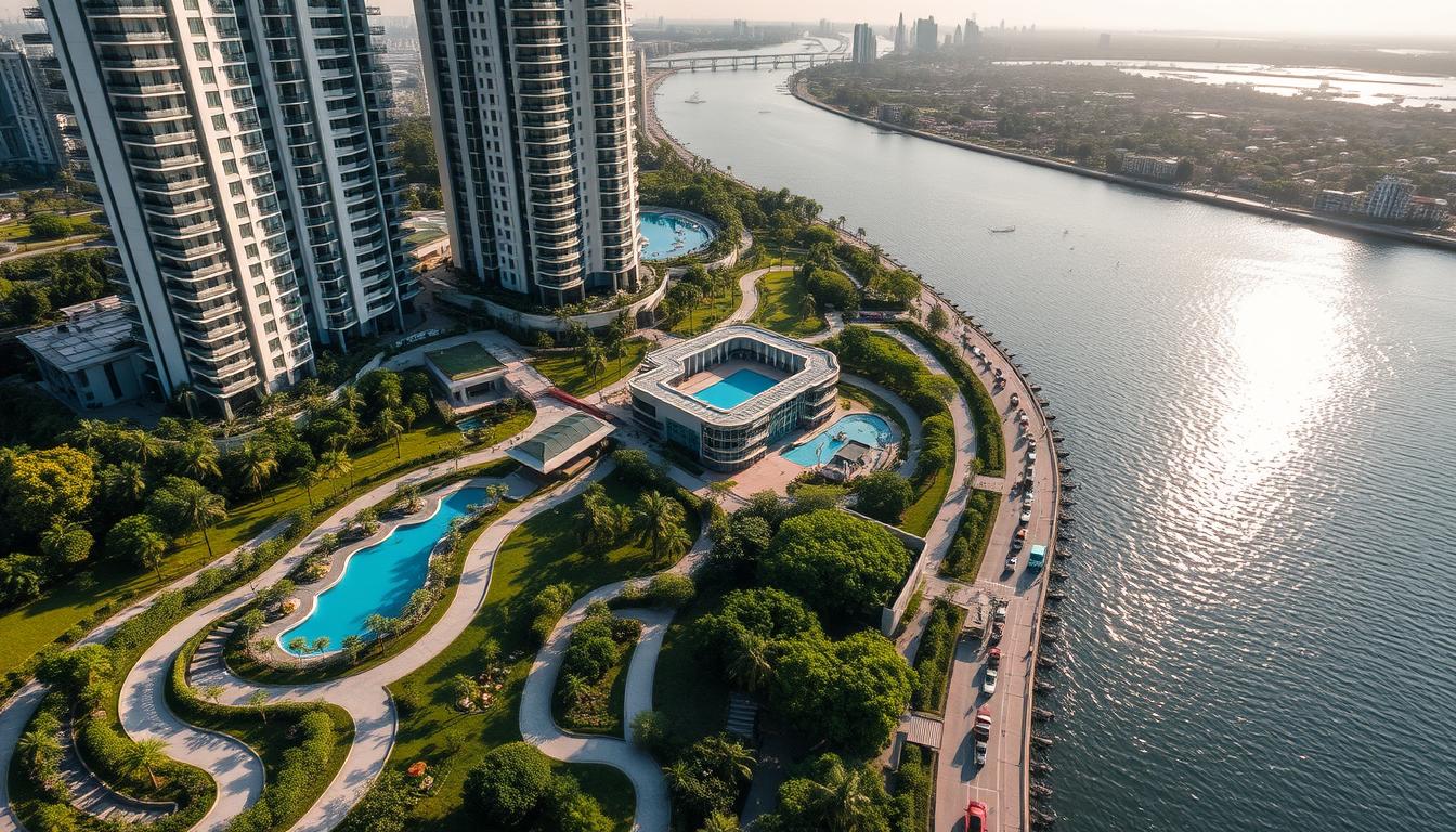 vị trí chung cư Samsora Riverside