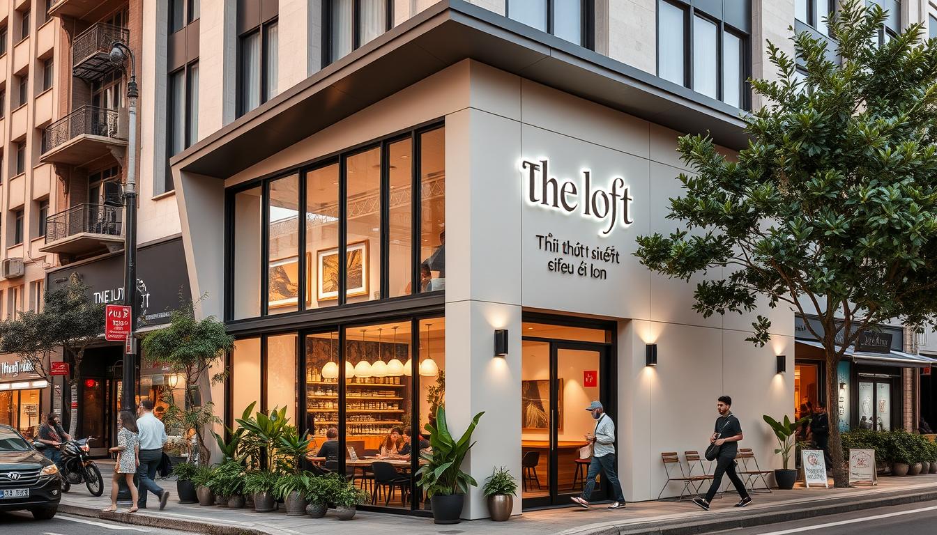 vị trí quán The Loft