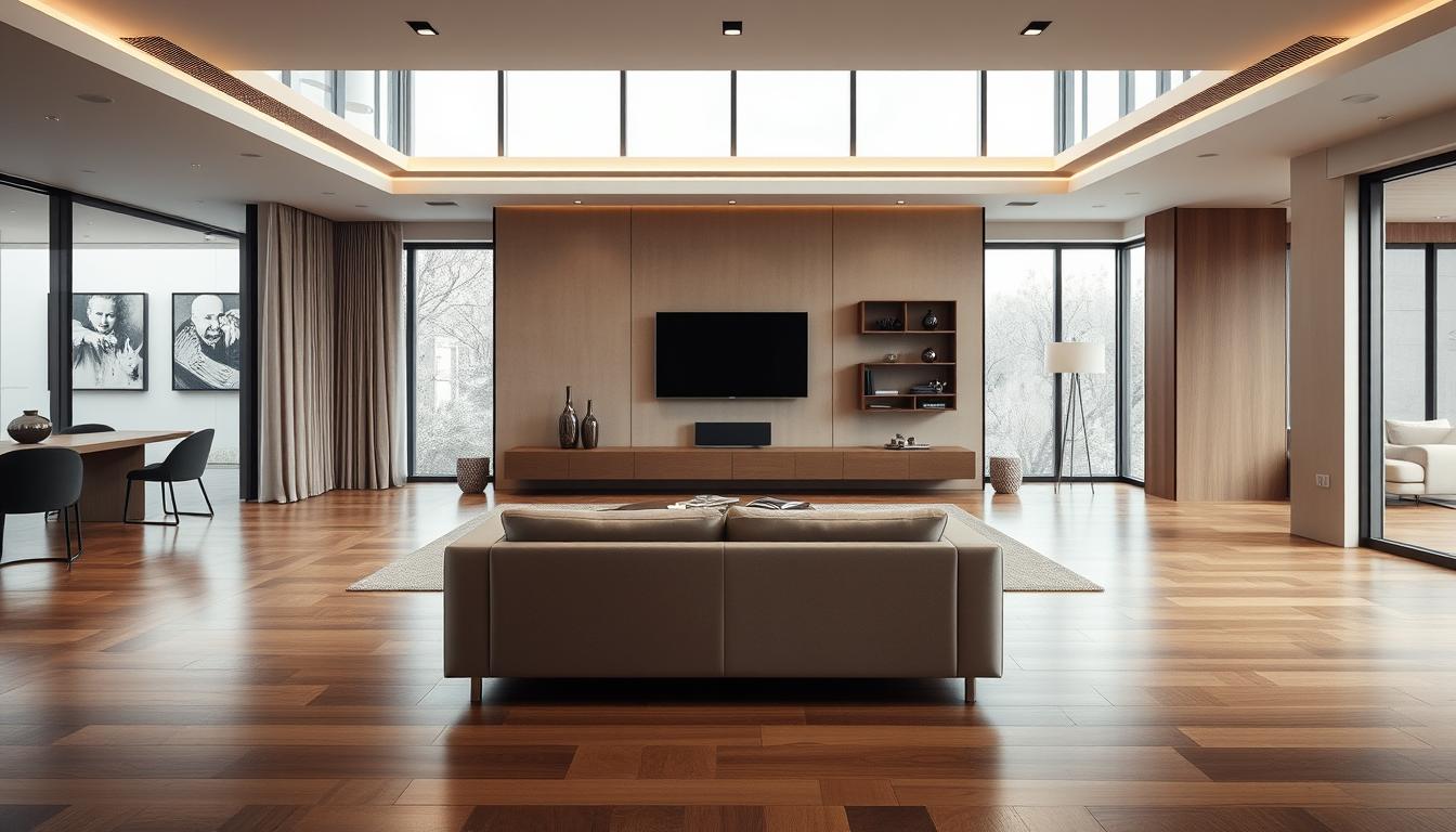 xu hướng nội thất hiện đại và công nghệ thông minh