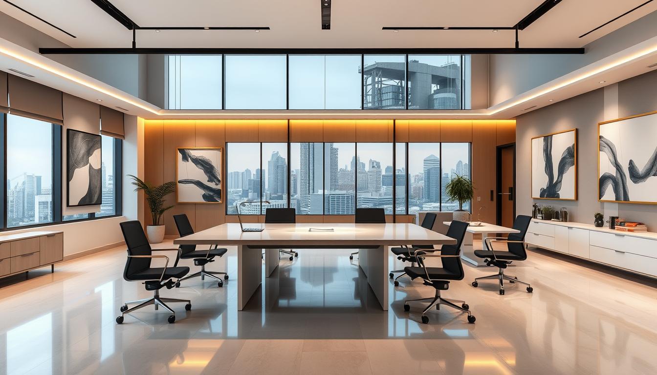 ý tưởng thiết kế văn phòng hiện đại
