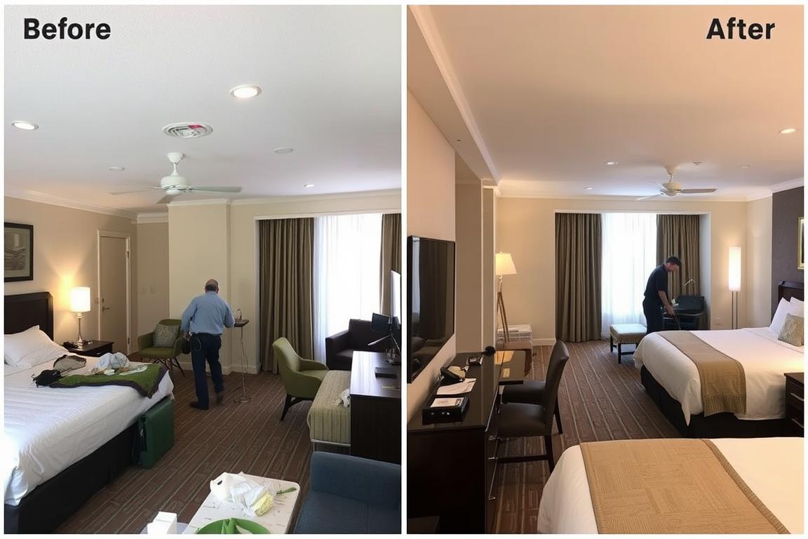 Cải tạo phòng khách sạn hiện đại