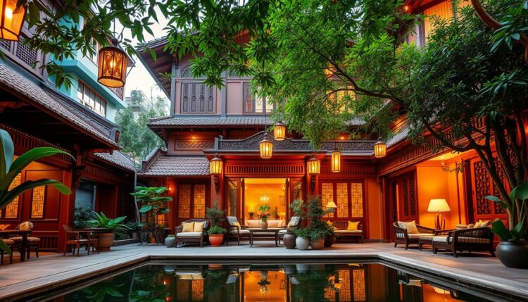 ứng dụng Indochine trong nhà phố